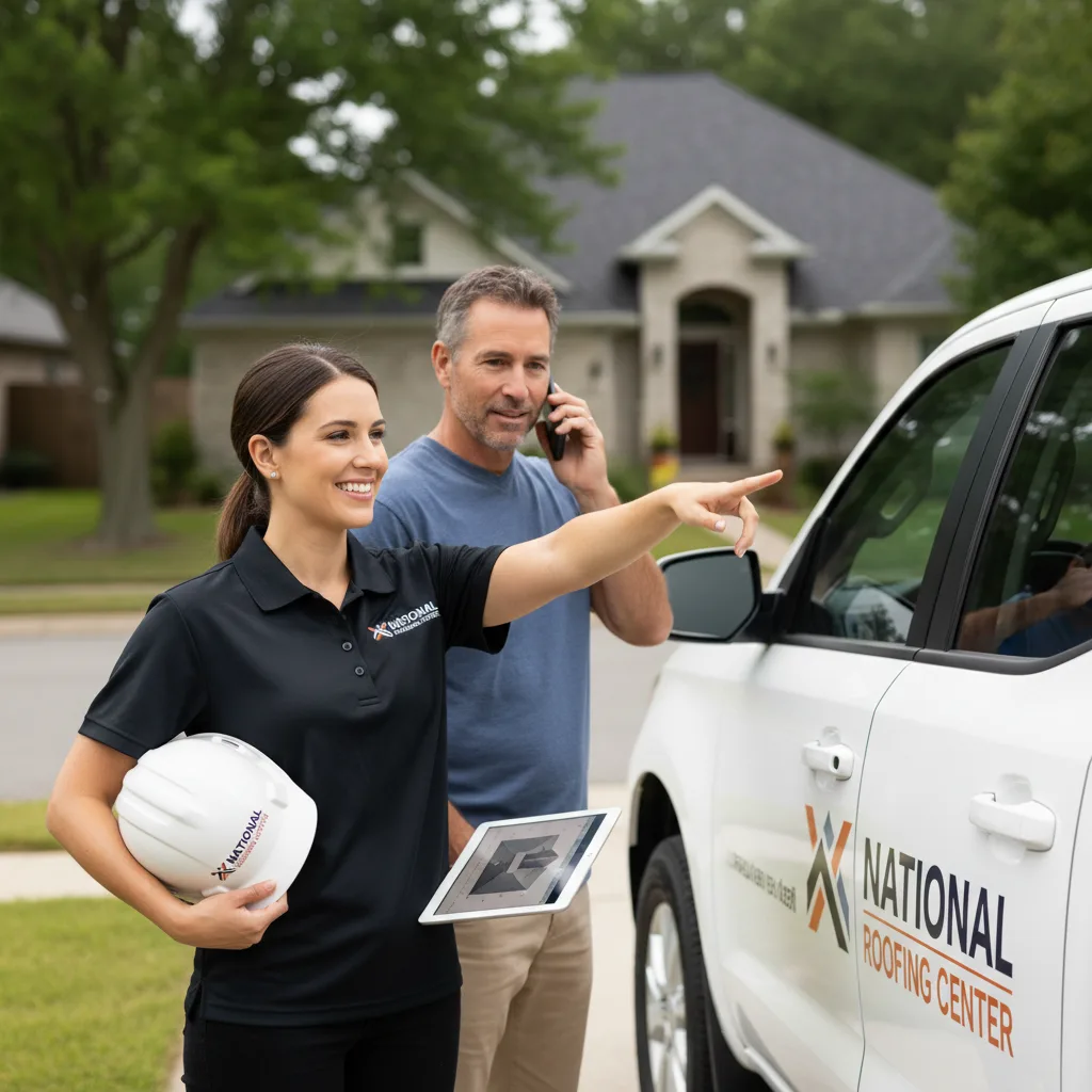 National Roofing Center customer support in Thomson
